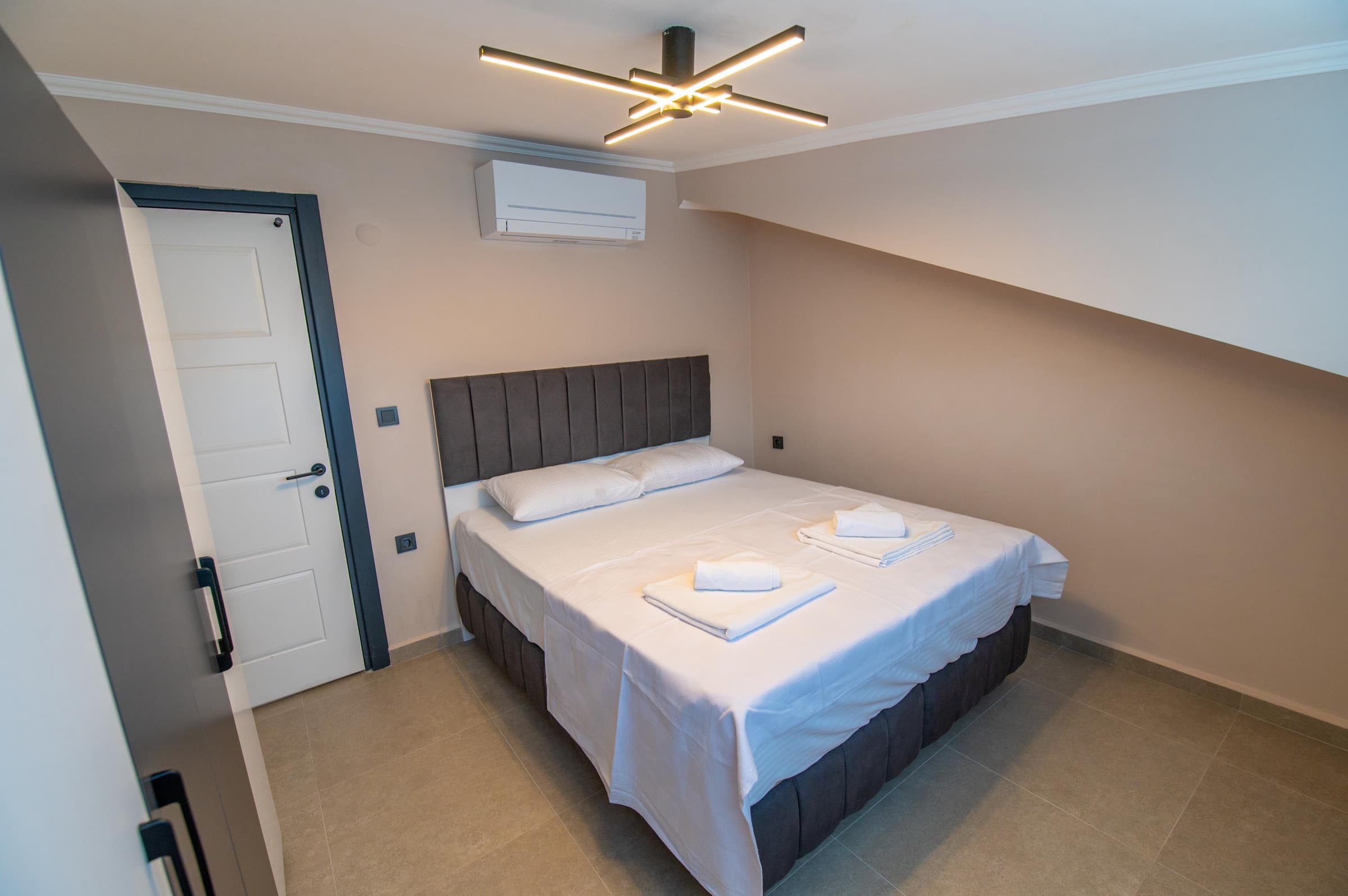 Sea View Suite bedroom at Royal Luxury Suites & Homes